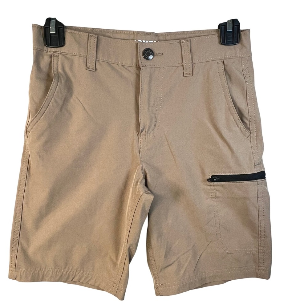 SONOMA Goods for Life Flexwear Boys Size 10 Tan Cargo Shorts Outdoor Play J3